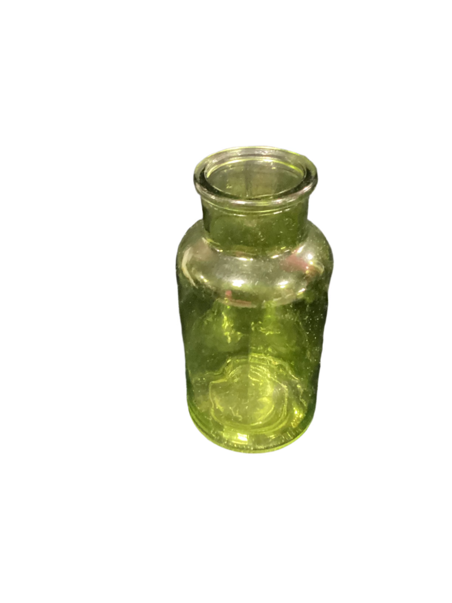 Green Glass Vase *OPEN BOX