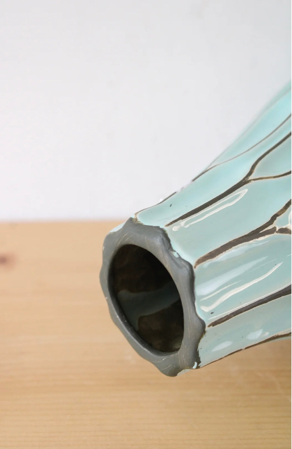 Teal Decorative Vase