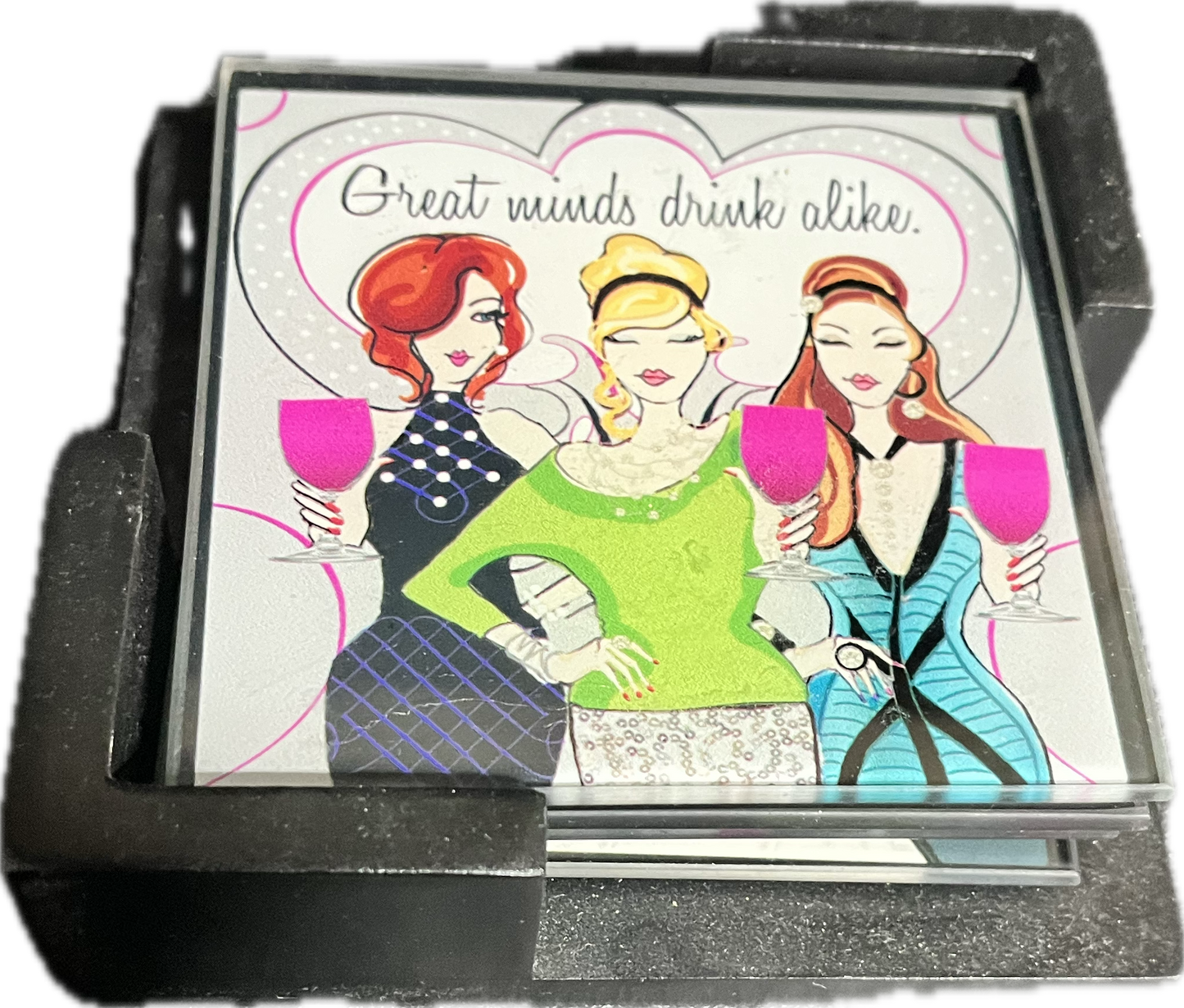 Glass coaster “set of 4”