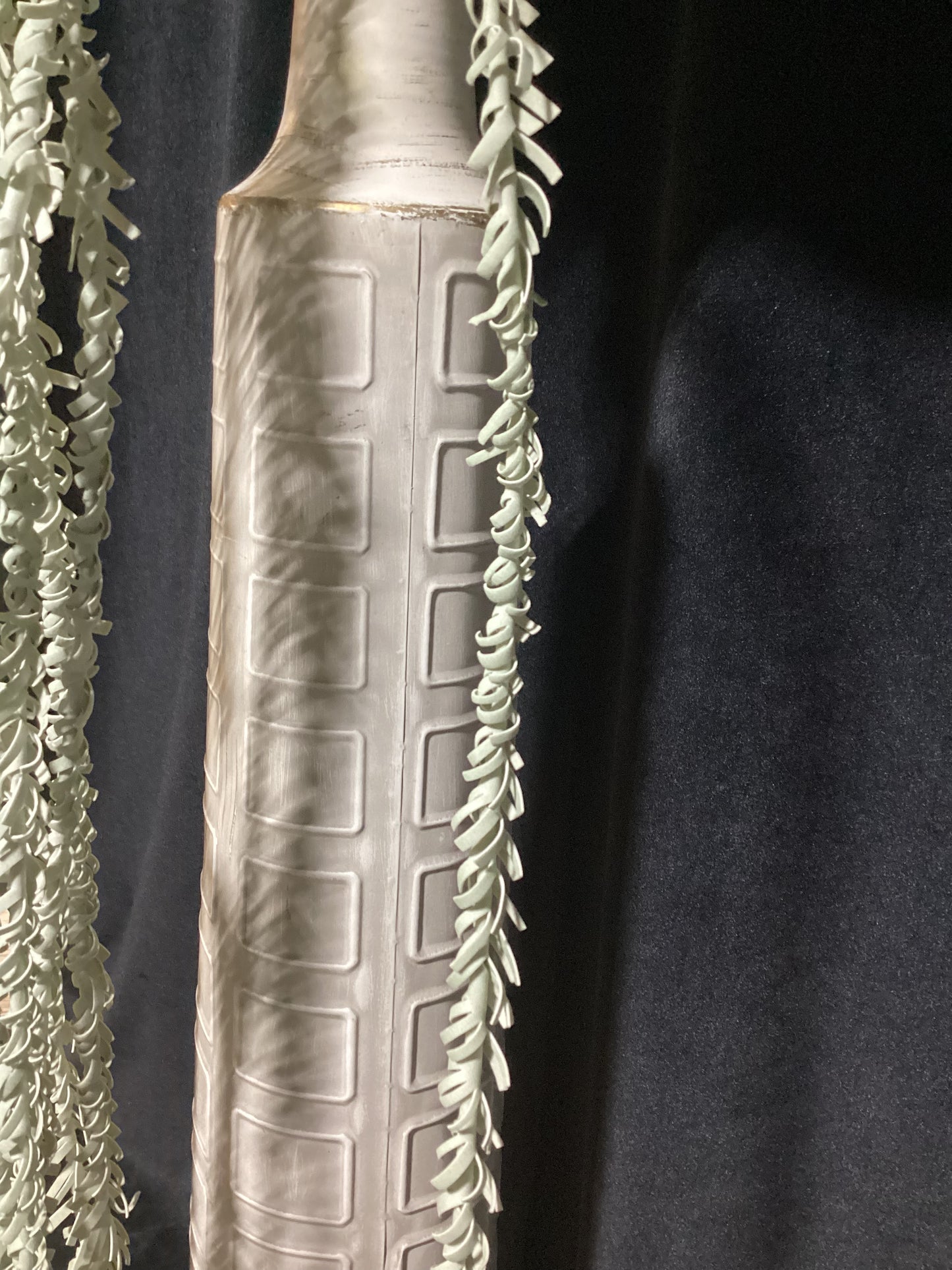 Greenery bundle in stone gray vase- Local Pick Up Only -8035