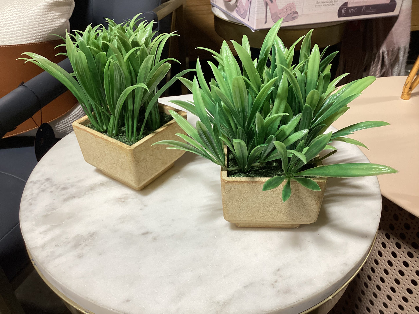 Small faux plant-8148
