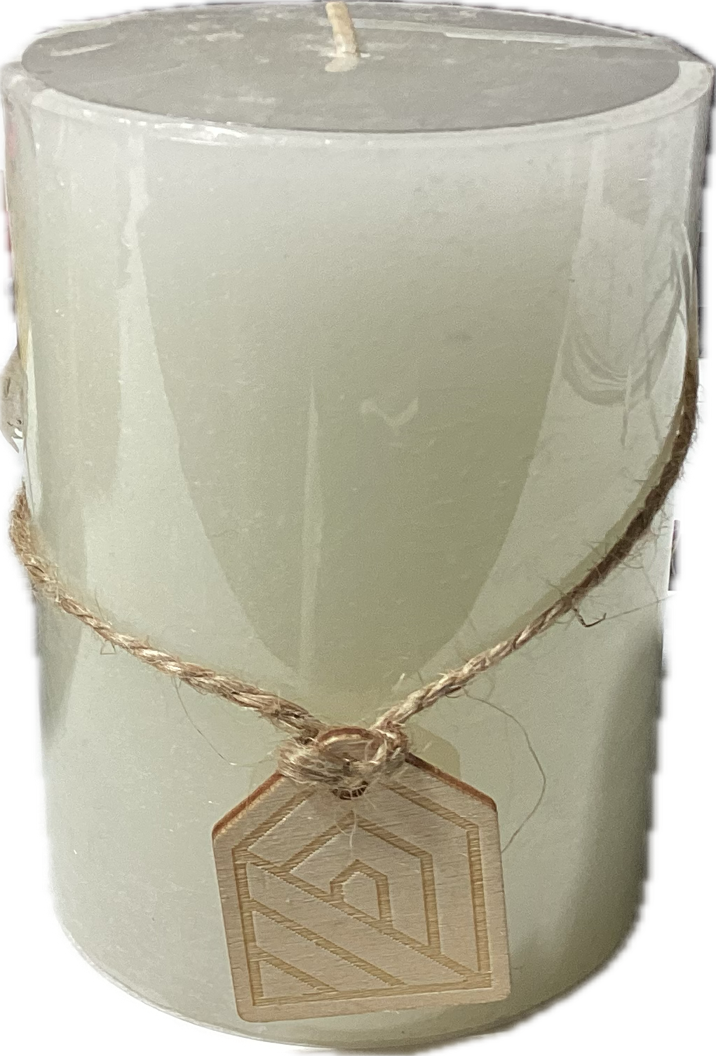 3”x4” unscented candle -5022