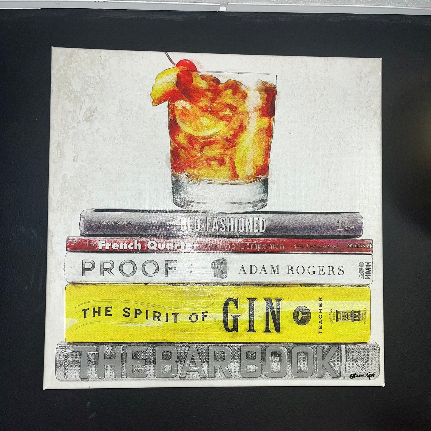 Old Fashion Oliver Gal Wall Art *OPEN BOX