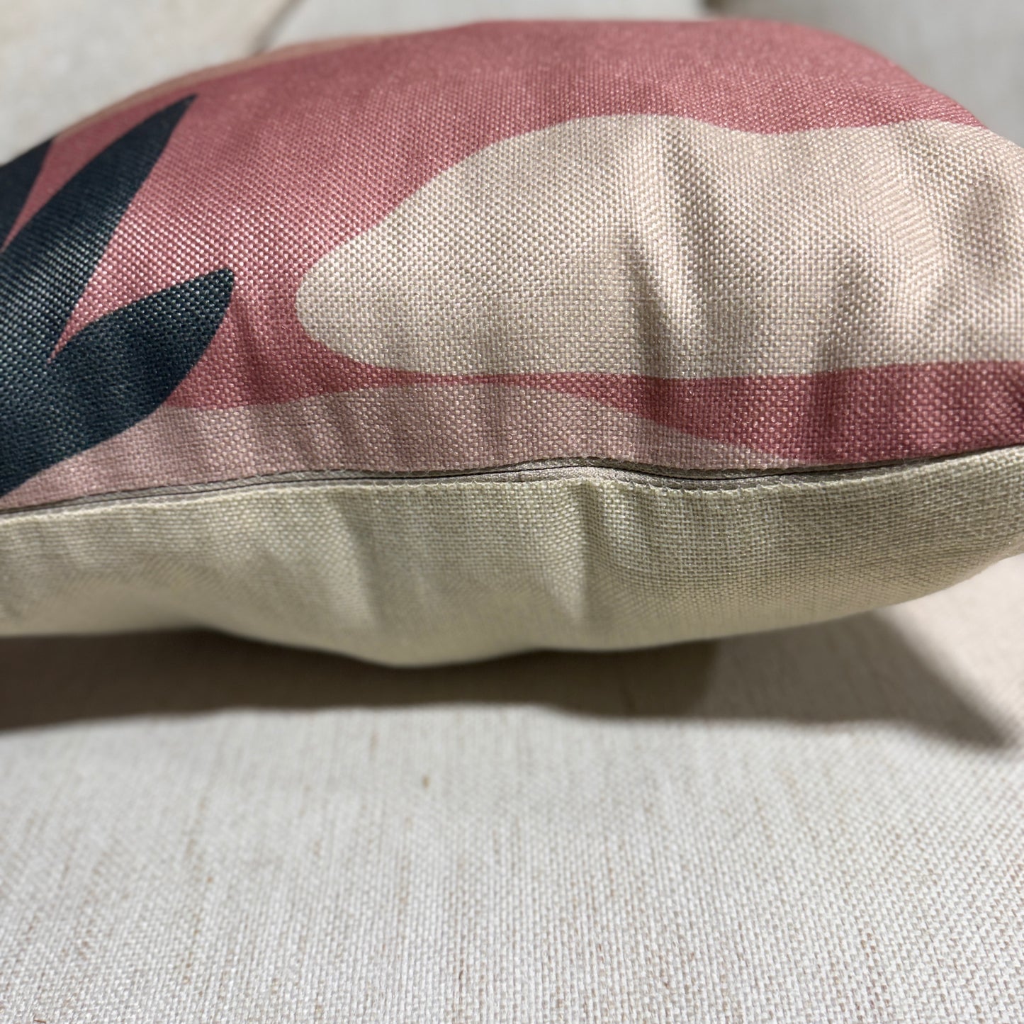 Scandinavian Linen Pillow *OPEN BOX