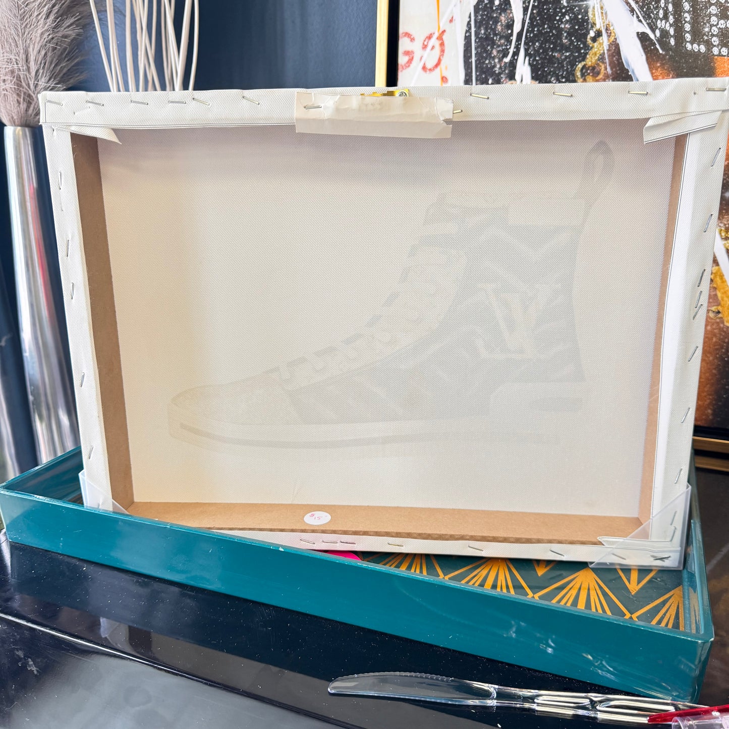 Louis Vuitton Shoe Wall Art-OPEN BOX