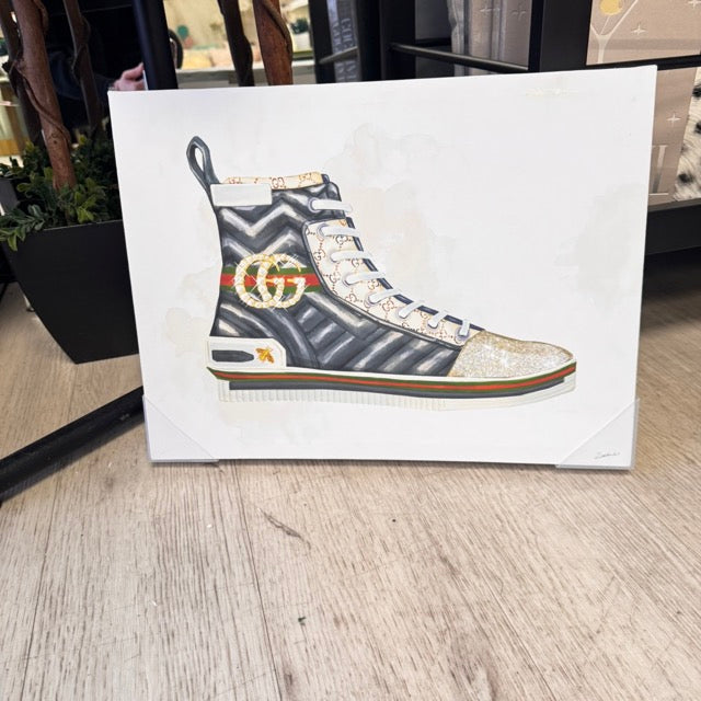 Gucci Shoe Wall Art-OPEN BOX