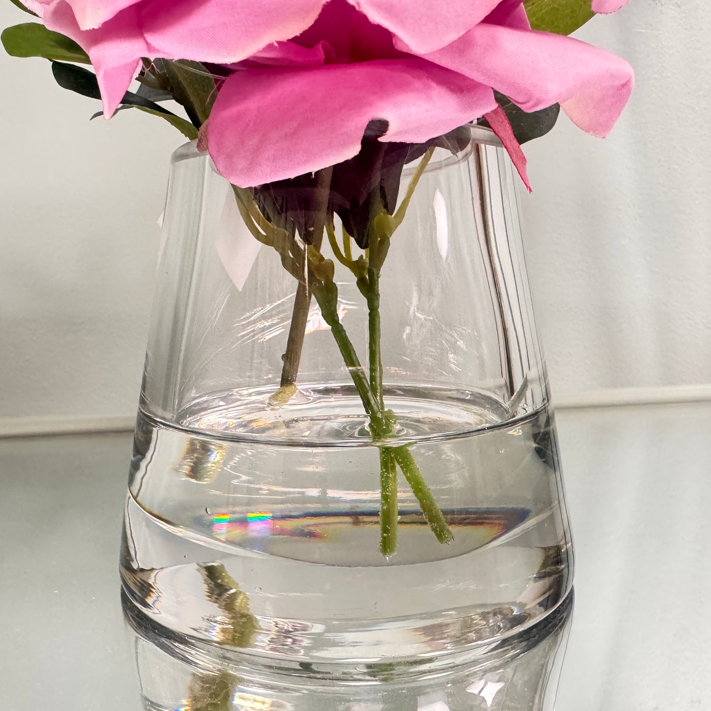 Single Lavender Rose in Water