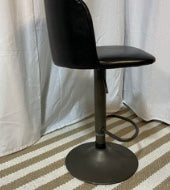 Faux leather swivel barstool *Open Box*- Local Pick Up Only