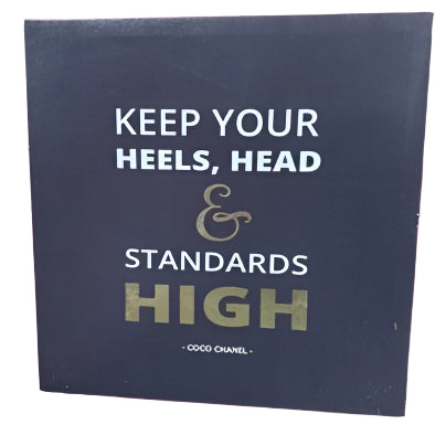 Keep Your Standards High-OPEN BOX