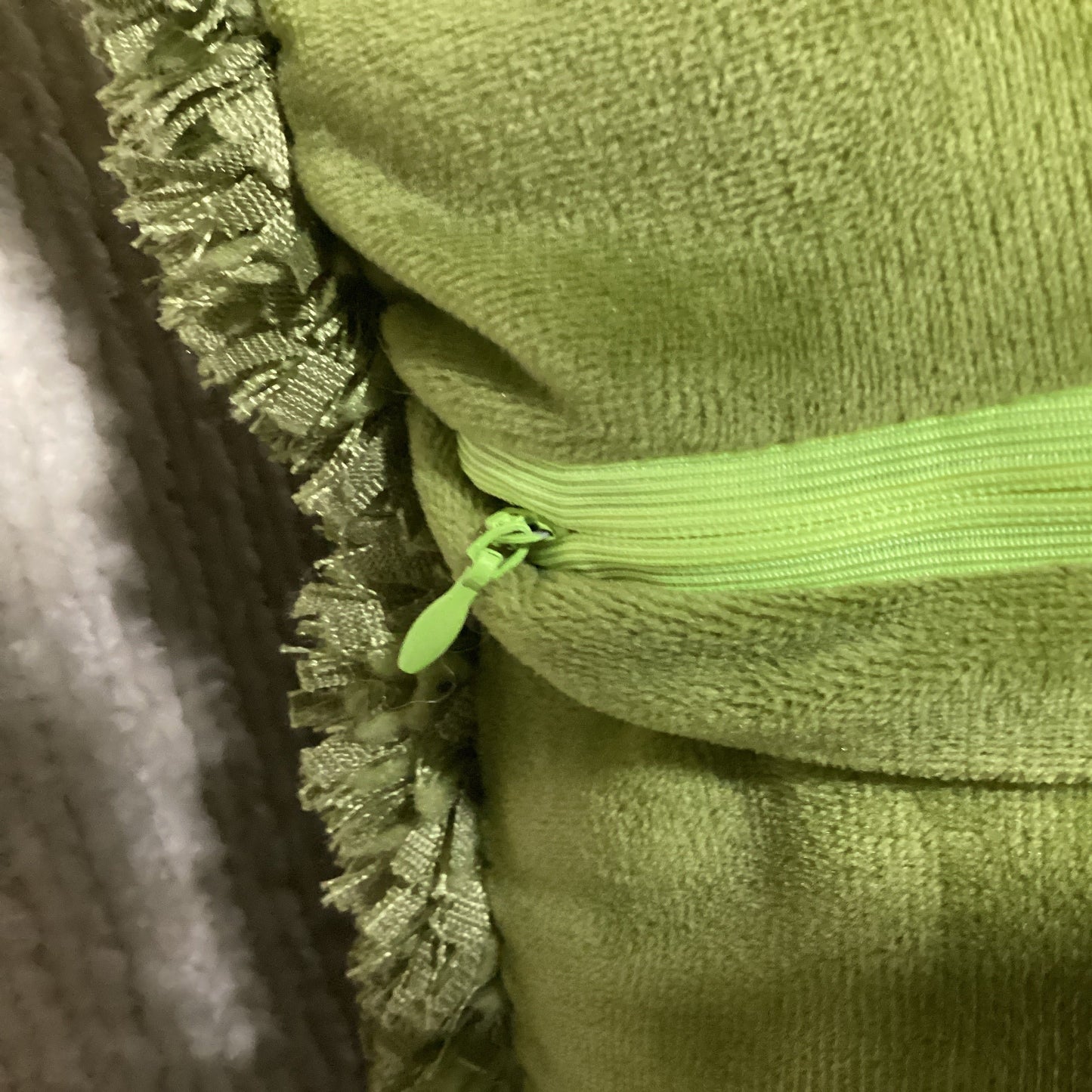 Olive Green decorative pillow