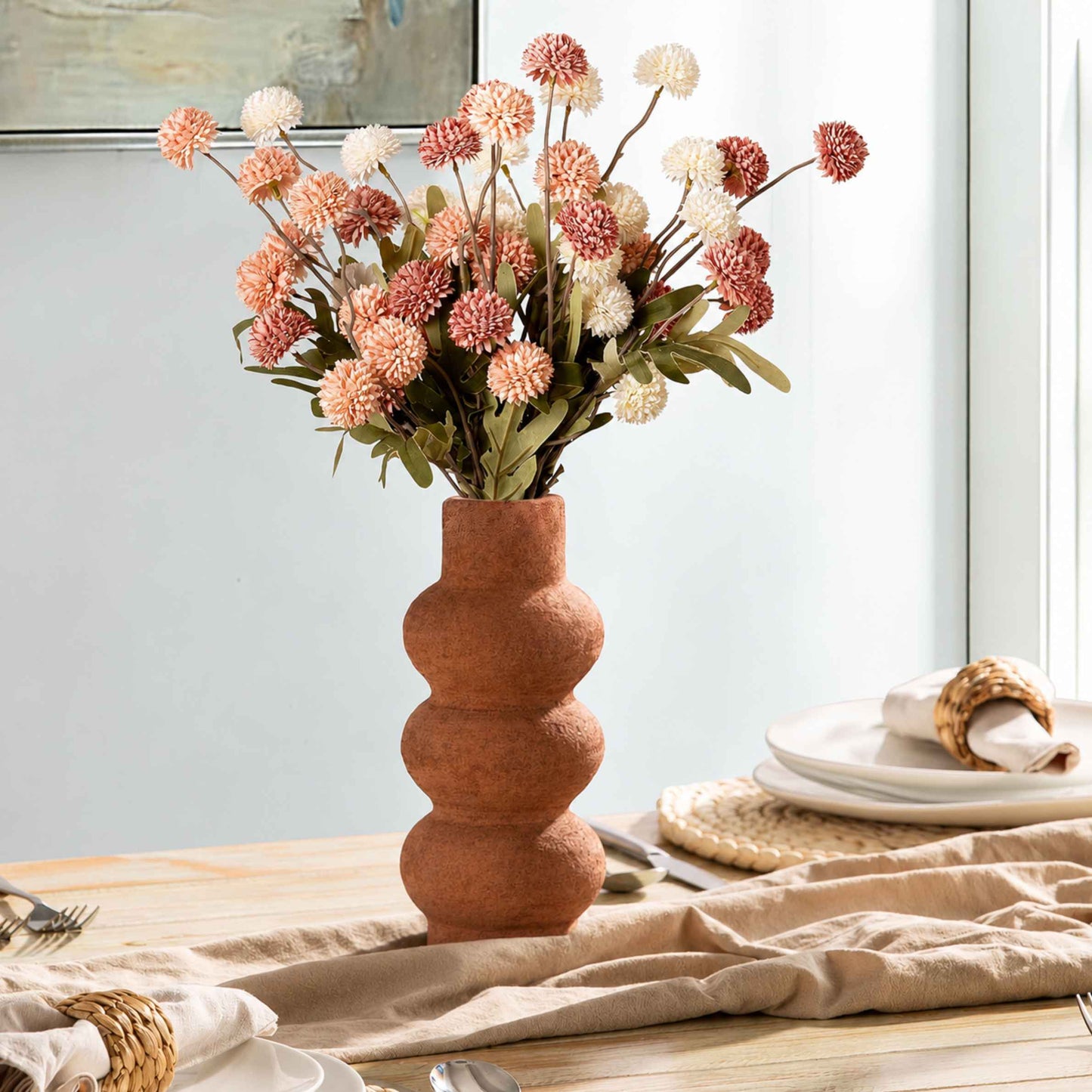 Rust Ceramic Vase