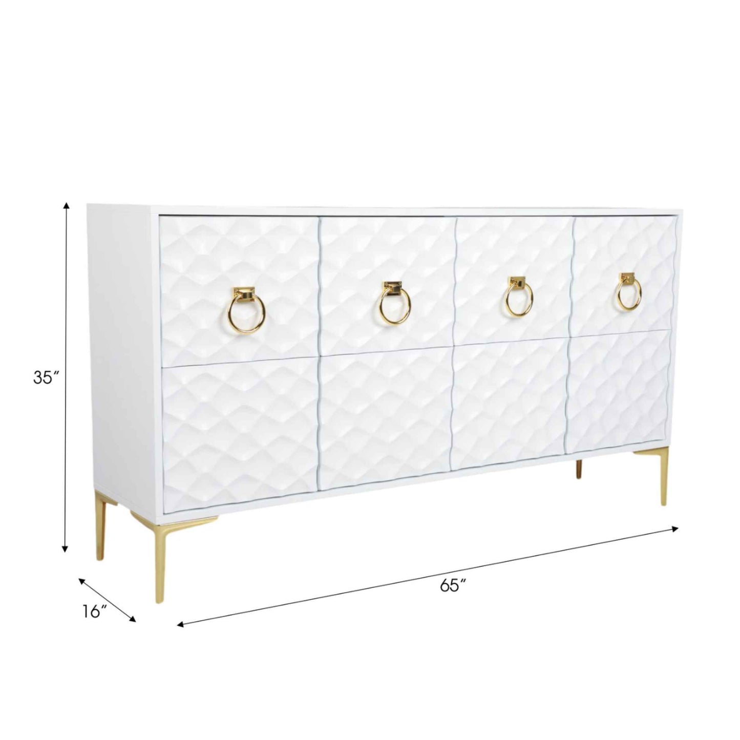 Wood Console Cabinet