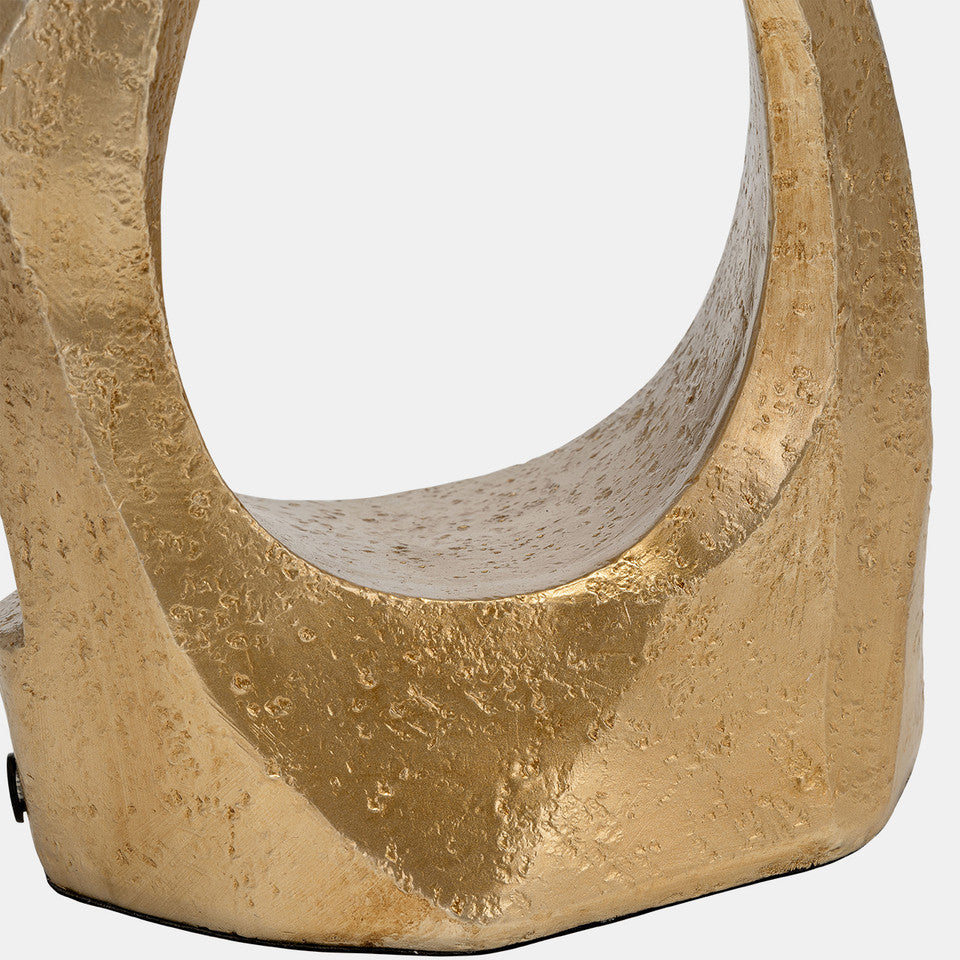 Resin Organic Gold Table Lamp
