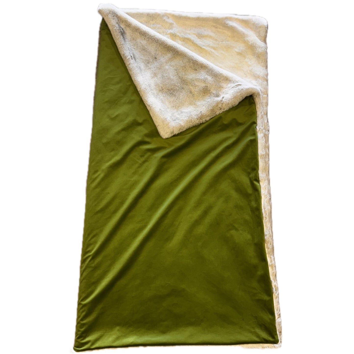 Reversible Faux Fur Throw