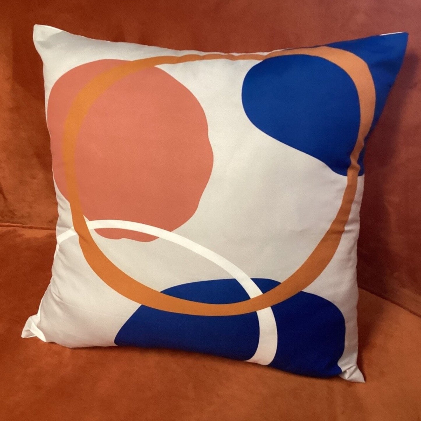 Gray Abstract Pillow Cover