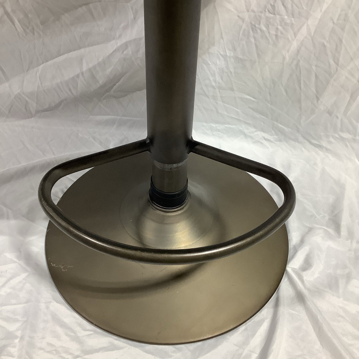 Faux Leather Swivel Barstool