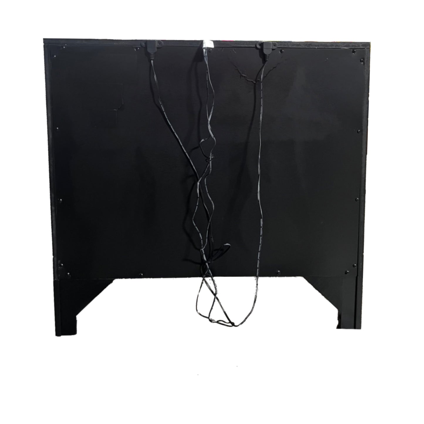 Black Bedside Table Set of 2