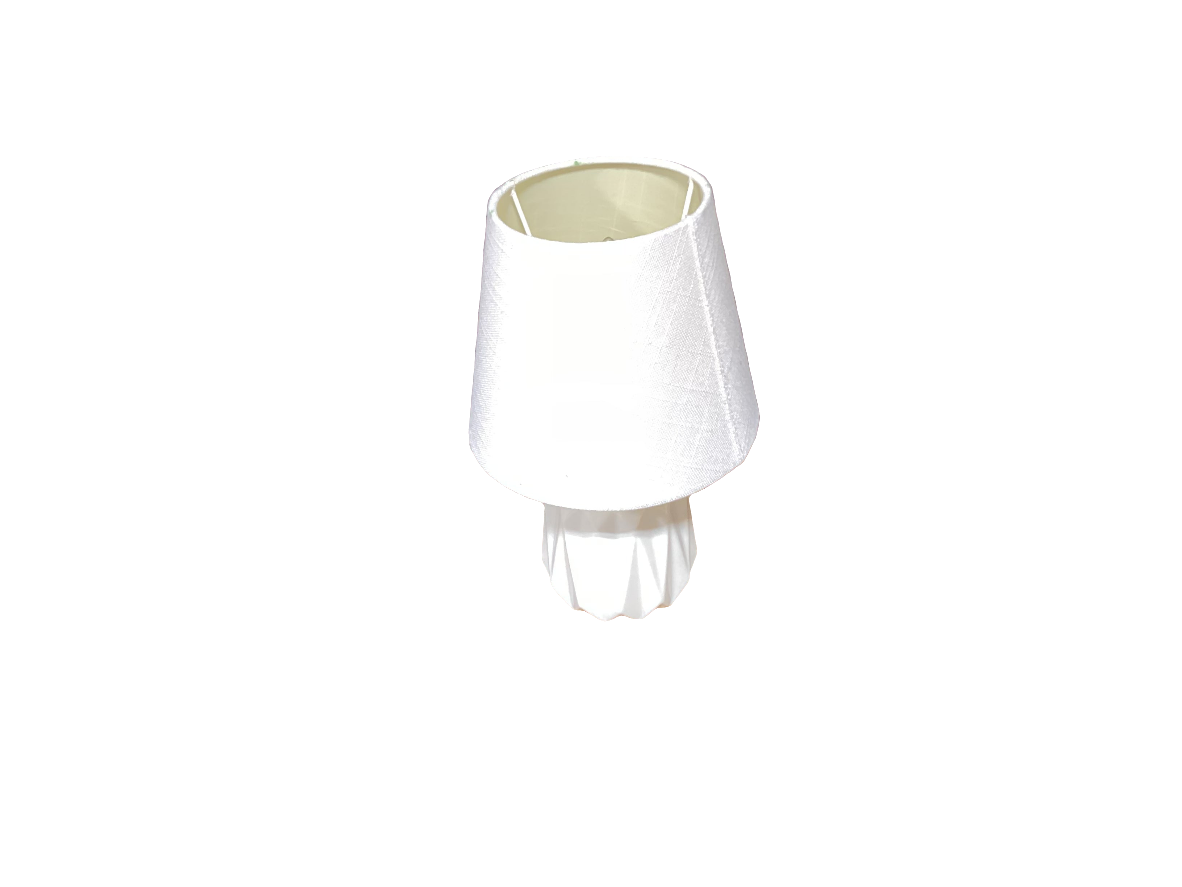 Small White Lamp 12” -open box- brandywine