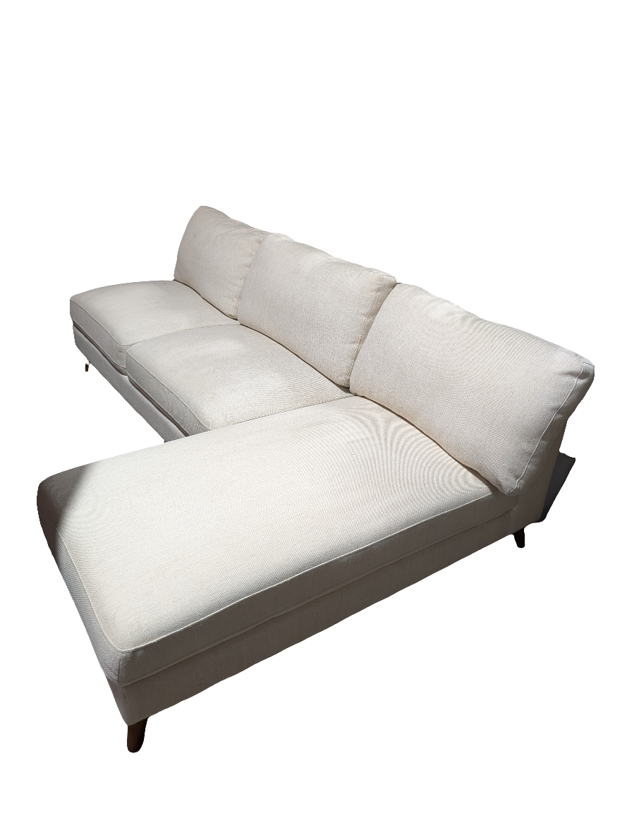Beige Sectional - Local Pick Up or Local Delivery Only-brandy