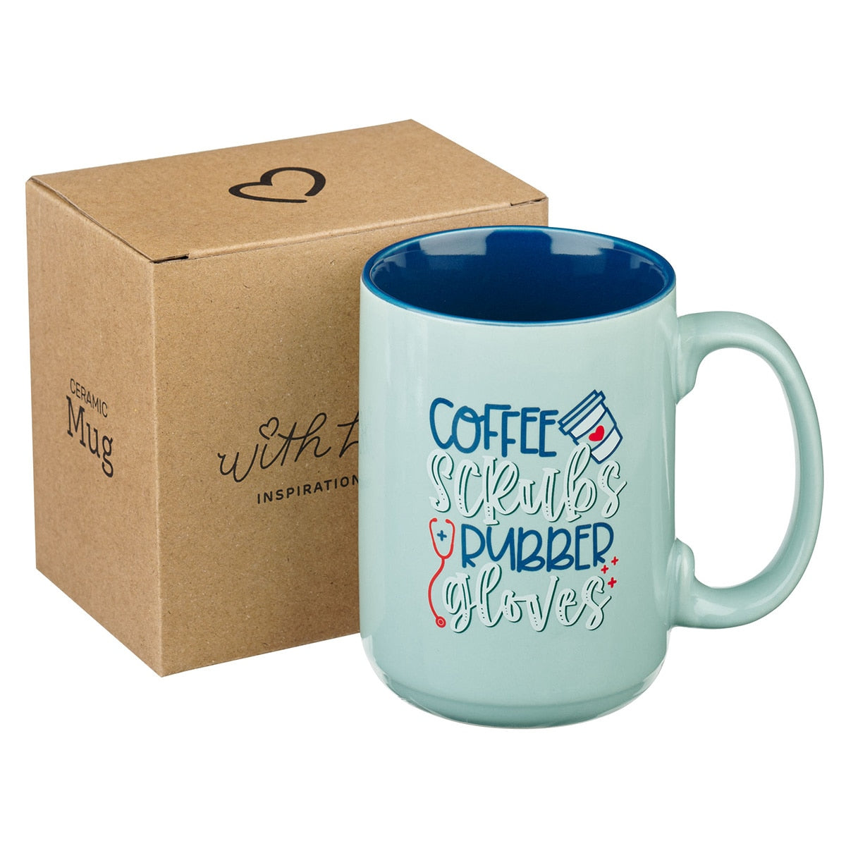 Mug Teal Nurse - Coffee, Scrubs