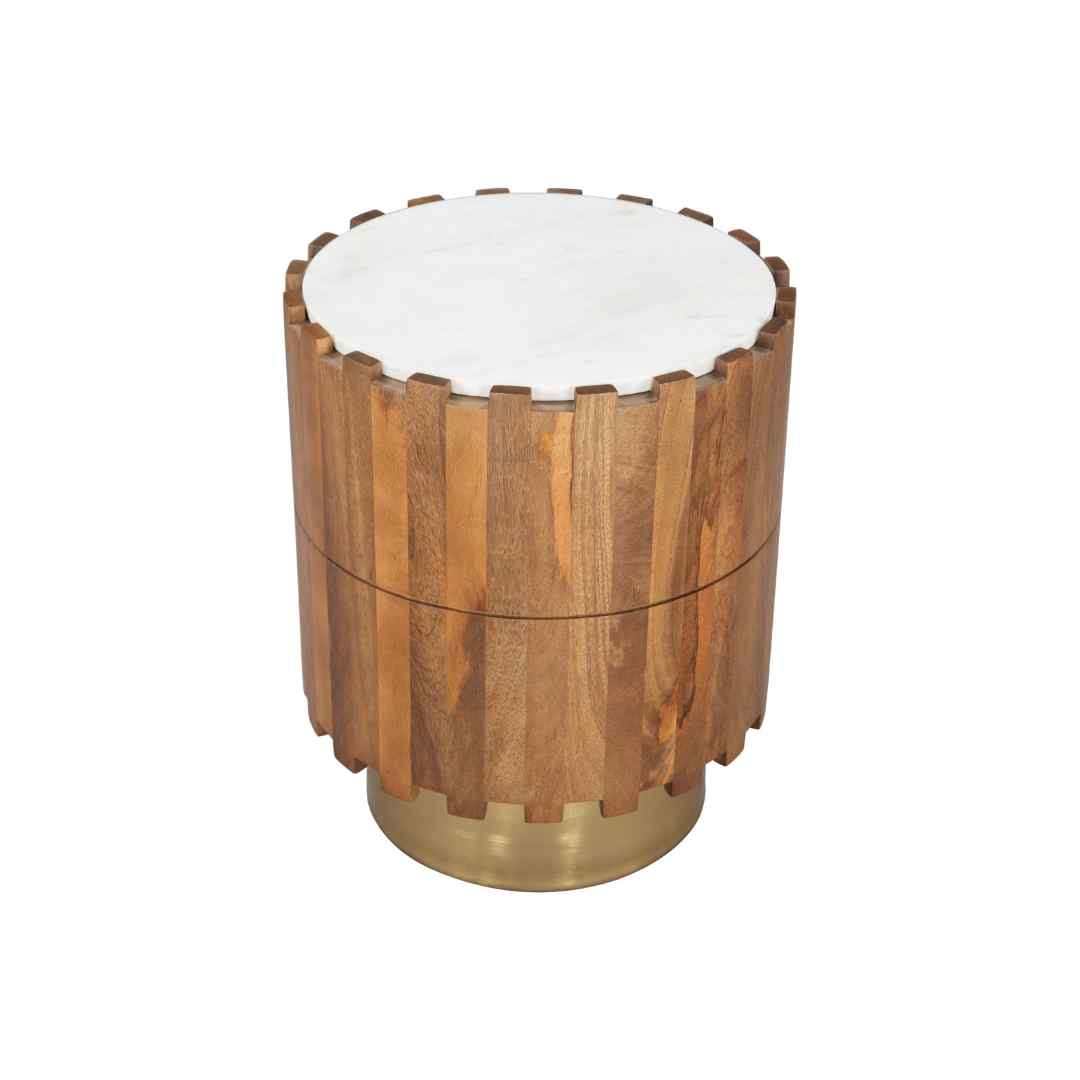Bombay Side Table Natural