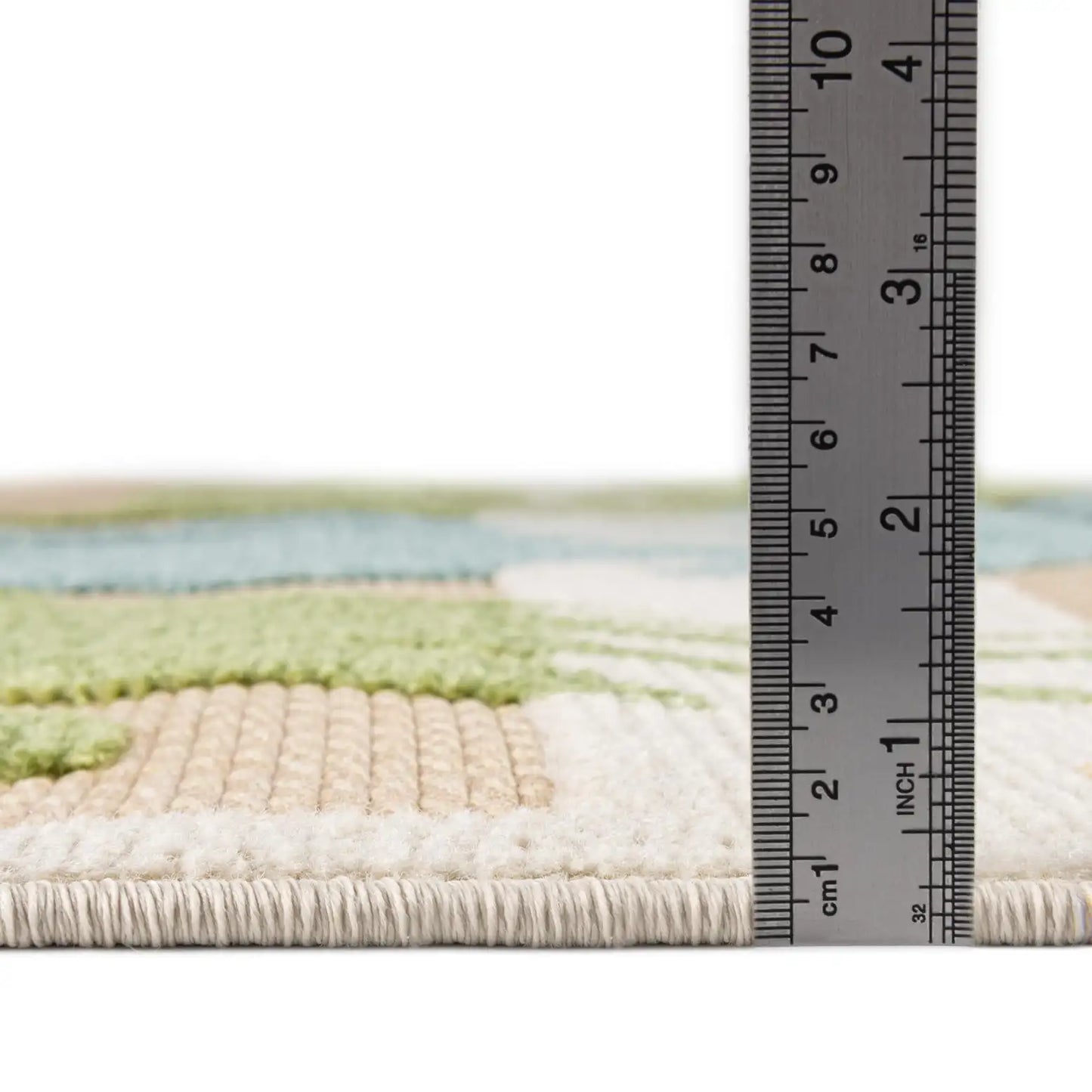 Aruba Outdoor Square RugBeige 7' 10 x 7' 10