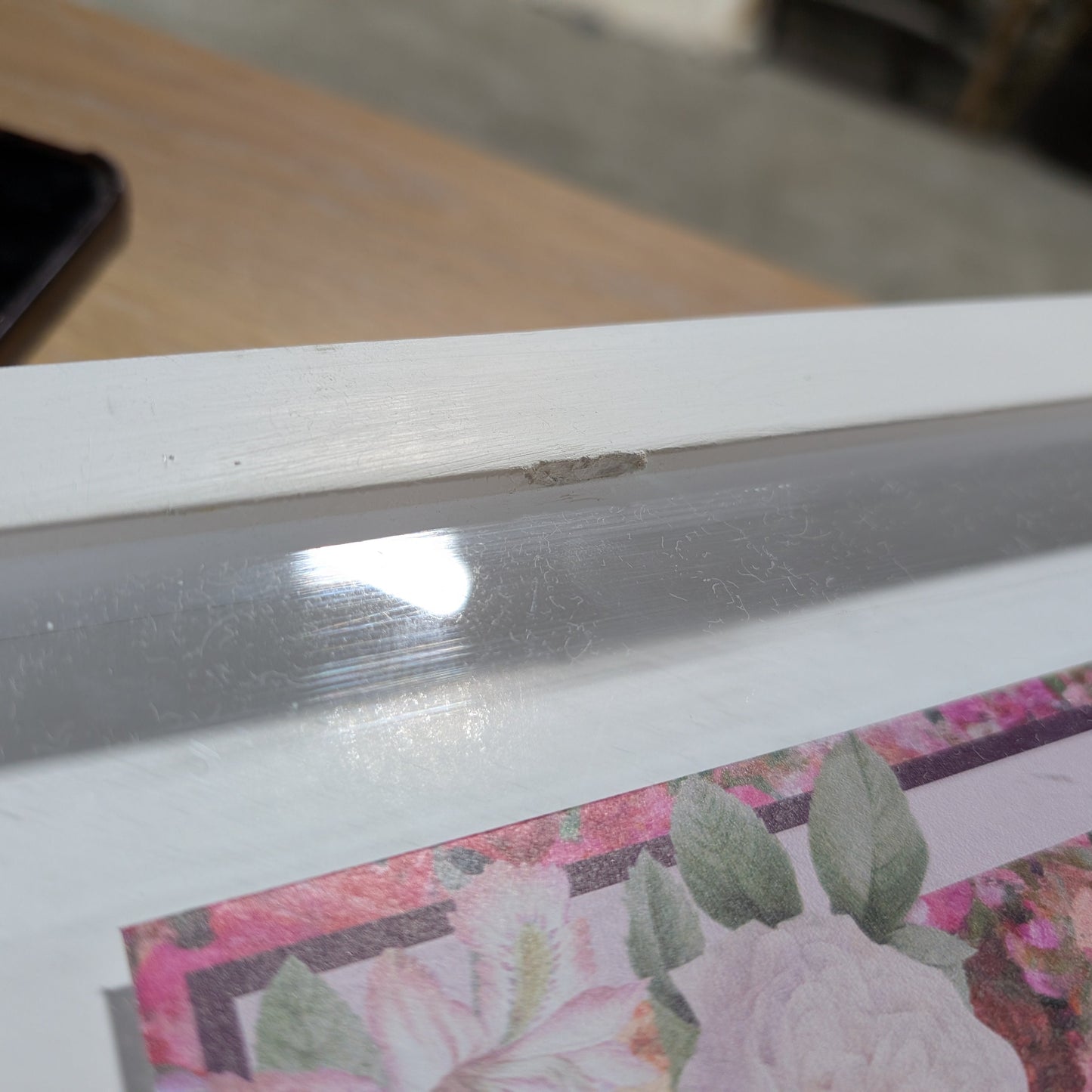 Pink Cube Floral Art Set