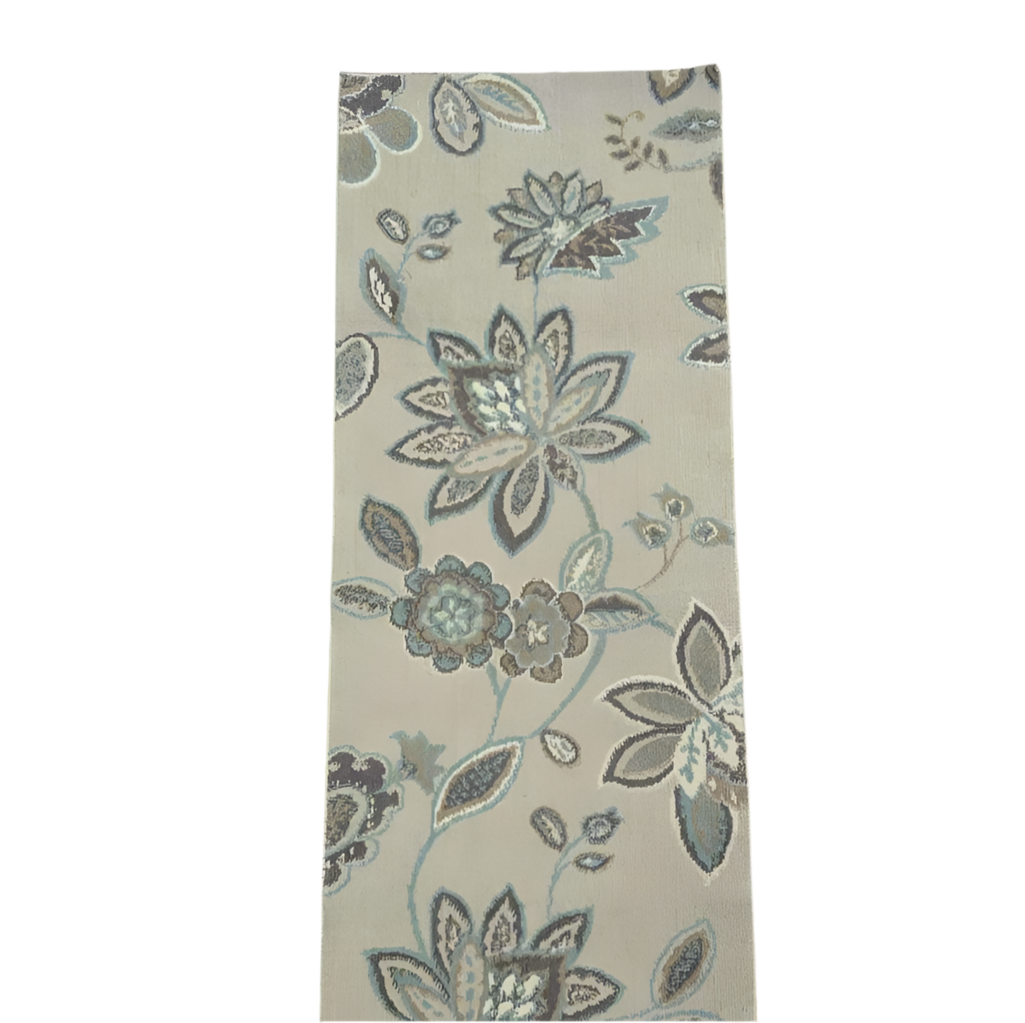 Floral Runner Rug (4'6"x2'6")- Local Pick Up Only