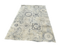 Neutral cream and navy rug (4' 10" x 7' 6")-OPEN BOX