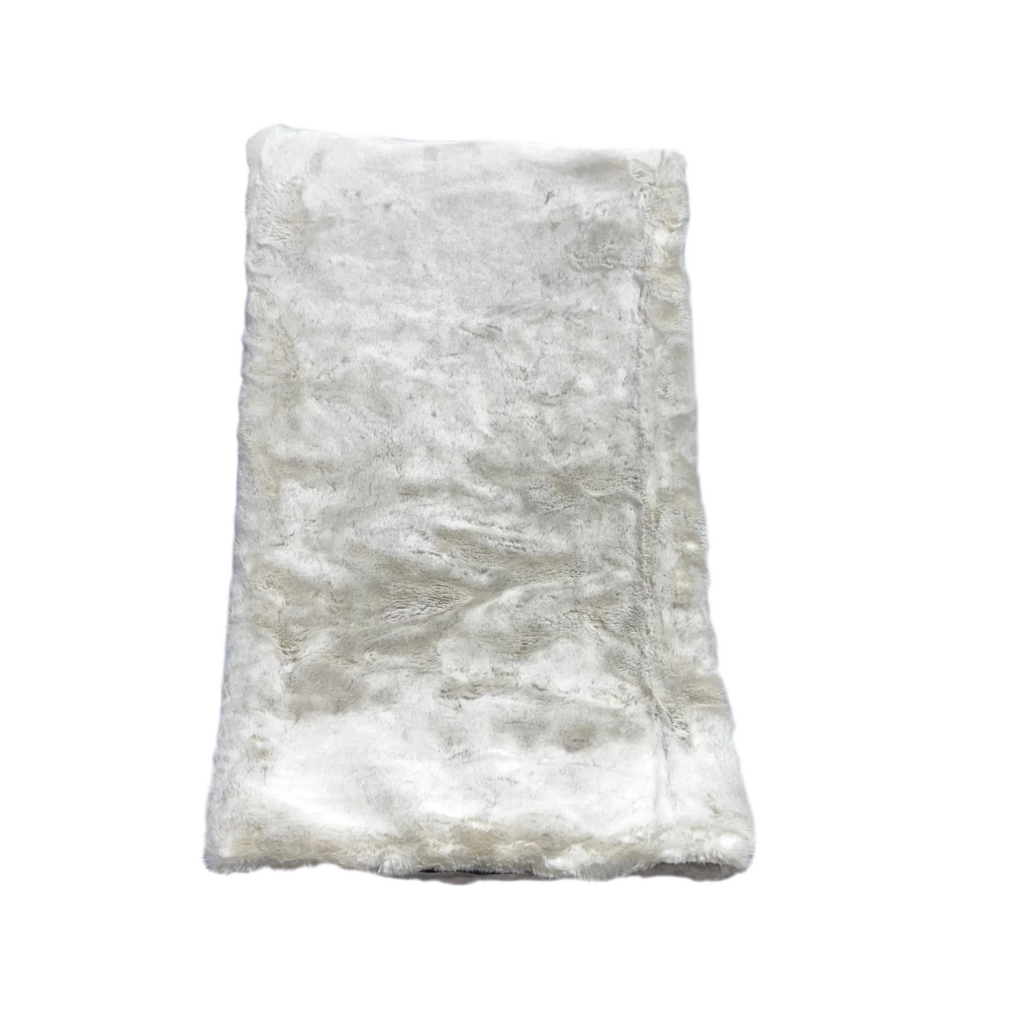 Pearl Faux Throw W/Brown Lining