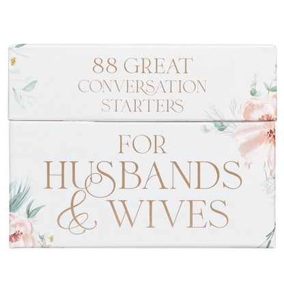 88 Great Conversations Starters For Husbands & Wives