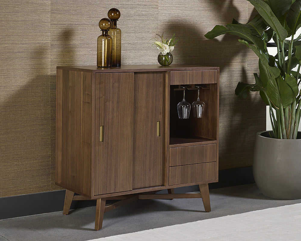 Caven Bar Cabinet in wood