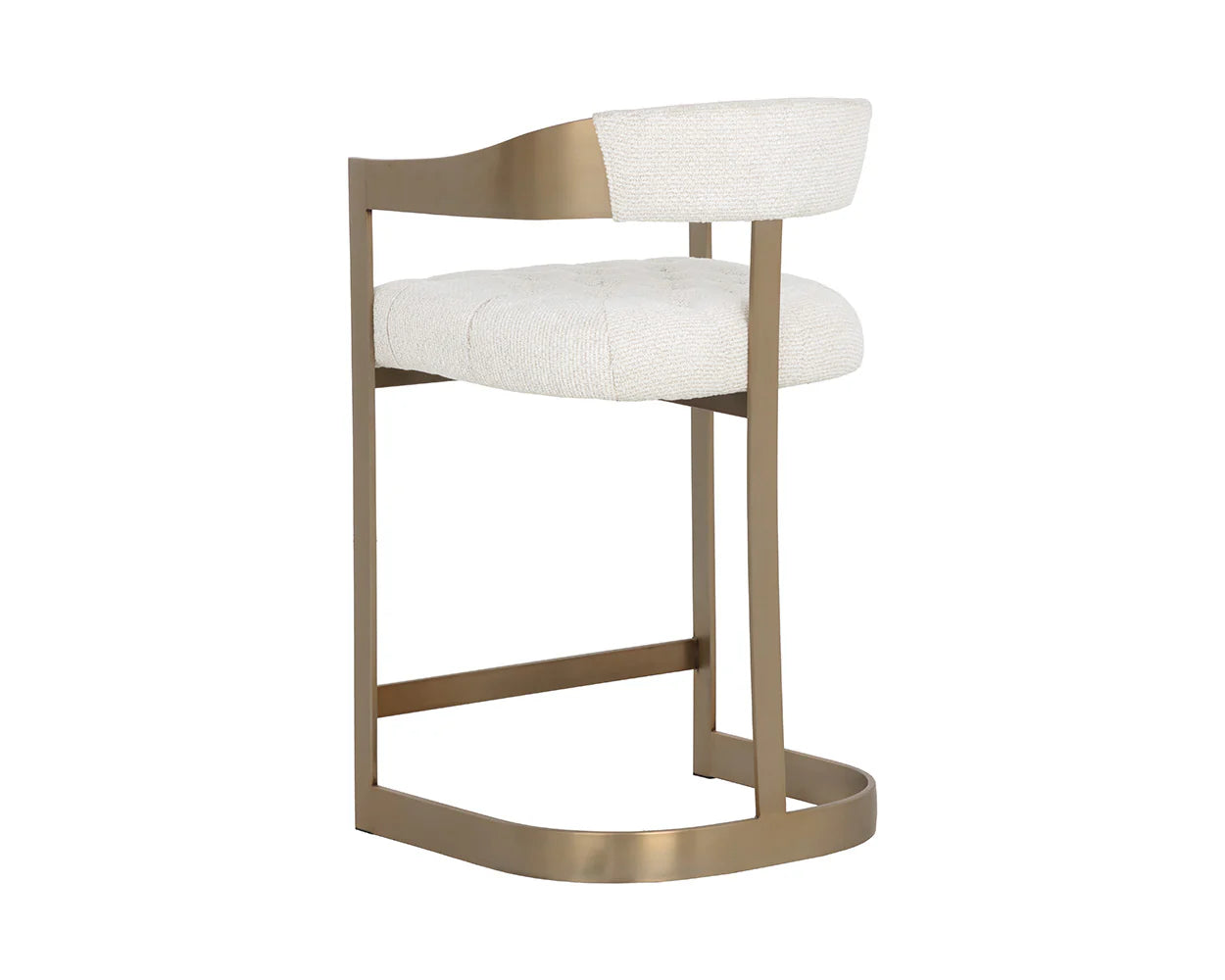 Beaumont Counter Stool - Antique Brass