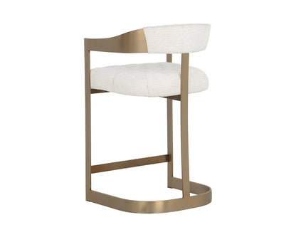 Beaumont Counter Stool - Antique Brass