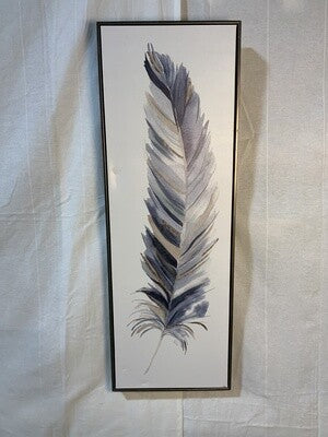 Feather Watercolor Print- Open Box