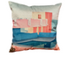 Poolside Abstract Pillow Cover (18”x18”)-OPEN BOX