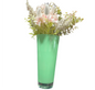 Glass Green Decor Vase