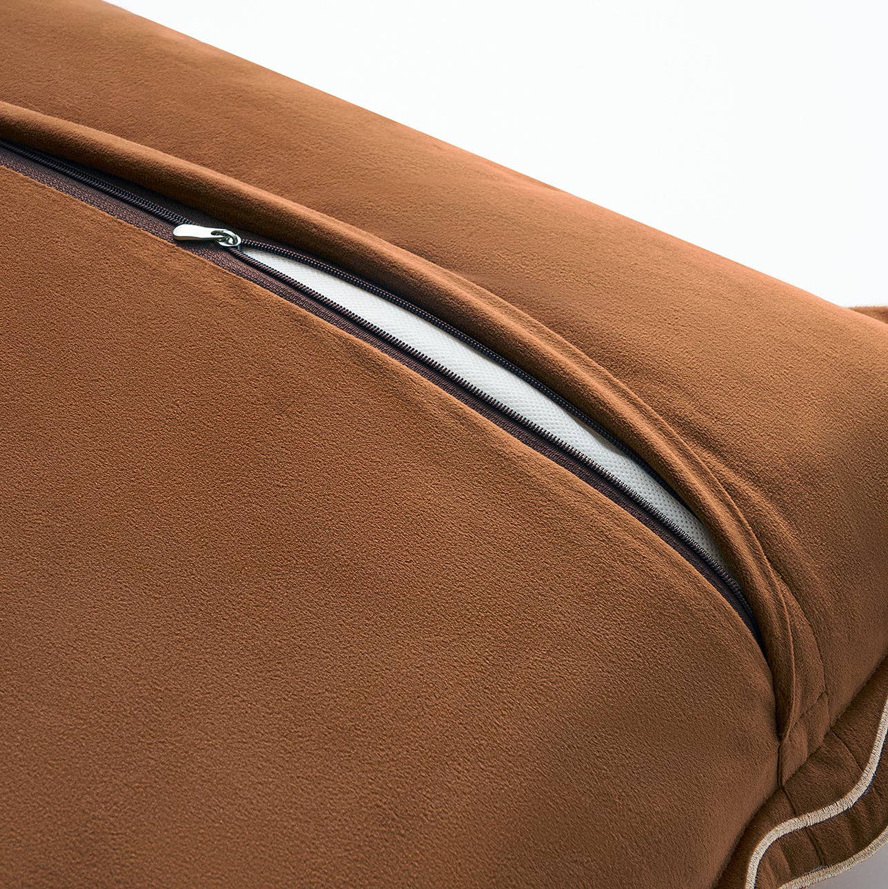 Maleku Pillow Covers - Beige/Brown: 18x18 inch