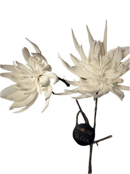 White Flower Stem