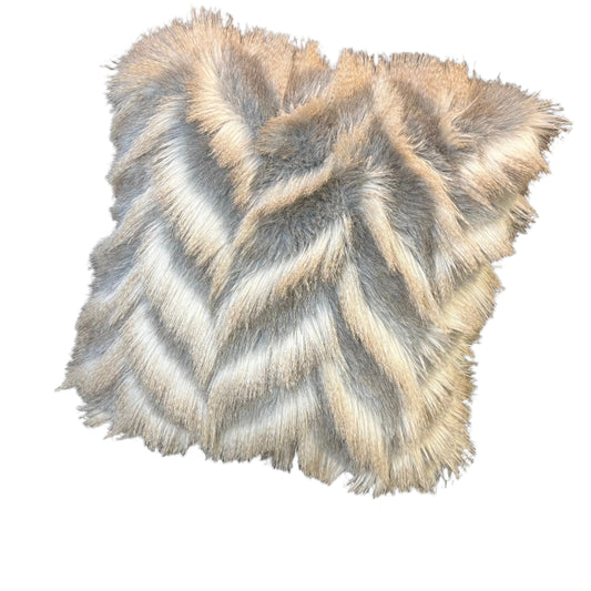 Faux Fur Mink pillow 21"X21"