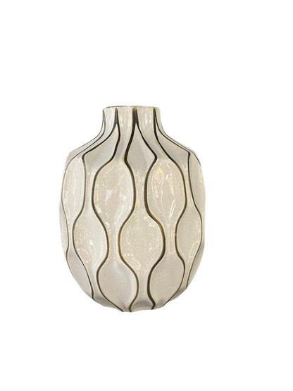 Small BoneWhite Decor Vase