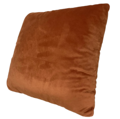 Small Burnt Orange Accent Pillow