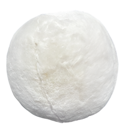 Round Faux Fur Accent Pillow - Open Box