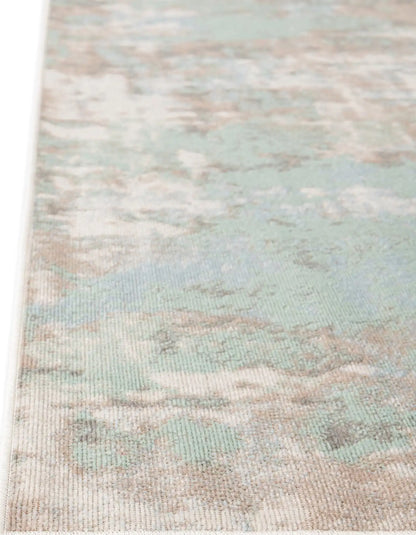 Teal Lotus Rug