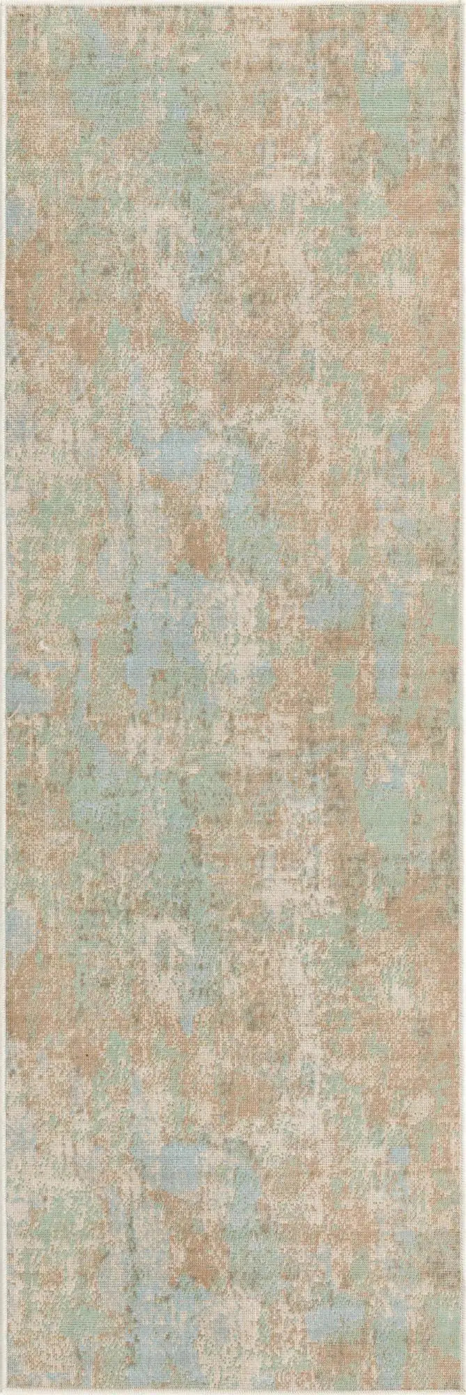 Teal Lotus Rug