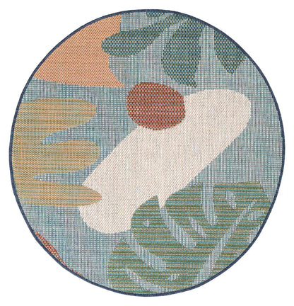 Blue Baja Outdoor Rug