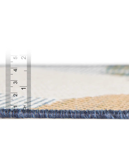 Blue Baja Outdoor Rug