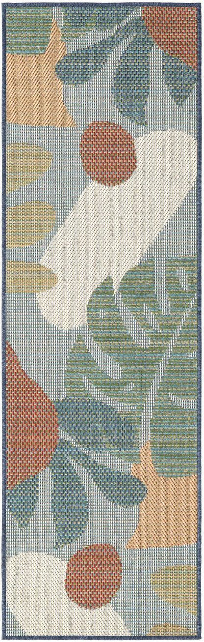 Blue Baja Outdoor Rug