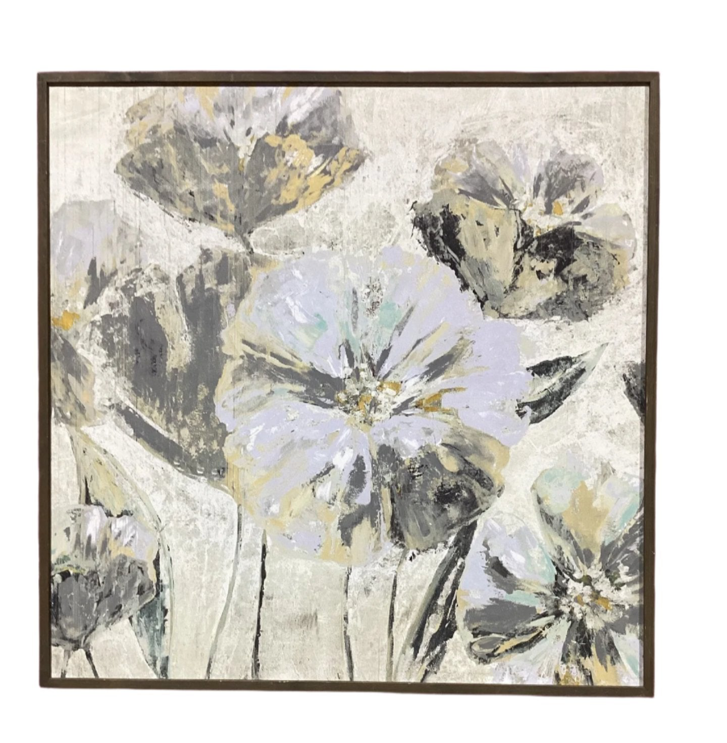 Abstract flower art 40”x40”- Local Pick Up Only