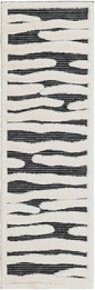 Gray Prismatic Rectangle Rug